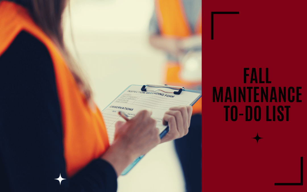 Fall Maintenance To-Do List